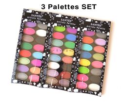 20 Color Bright Smoky Matte Shimmer Eyeshadow Shadow Palette SET "3 PCS" - $4.94