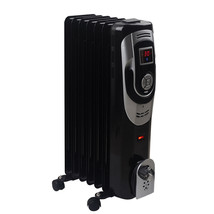 Optimus Digital 7 Fins Oil Filled Radiator Heater with Timer - $3,016.50 MXN