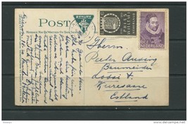 Netherlands 1933 Postal Card   to Estonia Kuressaare  Thurmond - £10.58 GBP