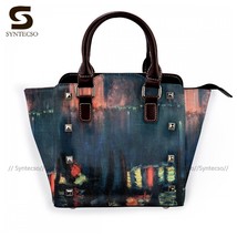 Nocturne Shoulder Bag Bulk Retro Handbag Leather Streetwear Woman Bags - £60.52 GBP
