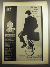 1955 Charvet et Fils Fashion Ad - The man from Charvet is on his way - £14.45 GBP