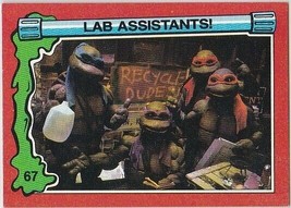 N) 1991 Topps - Teenage Mutant Ninja Turtles 2 - Movie Trading Card - #67 - £1.57 GBP
