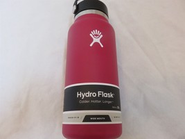 Hydroflask wide mouth 32 ounce Snapper Berry NWT - £29.88 GBP