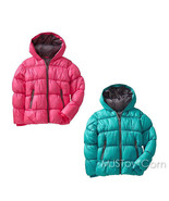 NWT Old Navy Girl Frost-Free Quilted Jacket Hooded Winter Puffer Coat XS... - £43.06 GBP