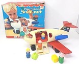 Vintage Fisher-Price Play Family Fun Jet #183 1st Verson 1970 In Box*Rep... - $69.99