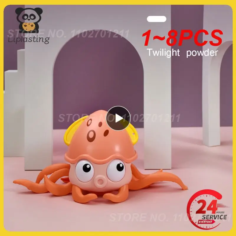 1~8PCS Crawling Crab Baby Toy Tummy Time Baby Toys with Music Induction Escape - £12.31 GBP+
