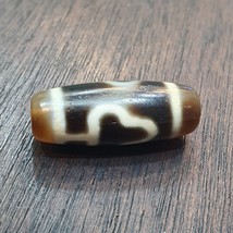 Antico vecchio amuleto tibetano occhi pietra agata Dzi Bead HDQ-OCT1 - $1,052.53 MXN