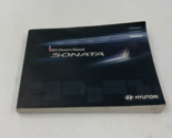 2011 Hyundai Sonata Owners Manual Handbook OEM B02B51030 - £14.15 GBP