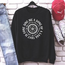 Sing Me A Song Skye Boat Lyrics Sweatshirt Outer Book Series Pullover Jamie Fras - £78.91 GBP