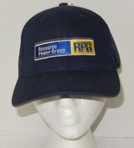 Resource Power Group RPG Trucker Snapback Hat Cap Blue White - $14.80