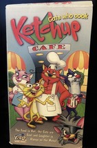 Ketchup Cafe Cats Who Cook ケチャップ Kechappu Japanese Cartoon Vintage PET R... - £104.98 GBP