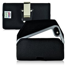 Turtleback Belt Clip Case Made for iPhone 6 6S Mophie Juice Pack H2Pro Black Hol - £30.25 GBP