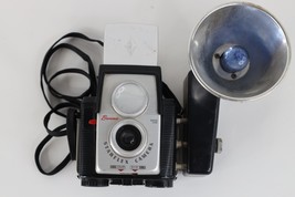 Vtg 70s Kodak Brownie Starflex Camera Dakon Lens with Flash Mid Century ... - $39.55