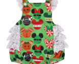 NEW Boutique Baby Girls Minnie Mouse Christmas Ruffle Romper Jumpsuit 6-... - $12.99