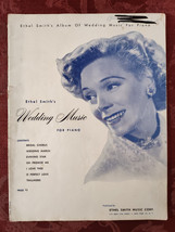 RARE Sheet Music Book Album of Ethel Smith&#39;s Wedding Music for Piano - £12.70 GBP