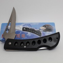 Pocket Knife Lock Back 5 inch Eagle Eye III Half Serrated 15-109B Frost Cutlery - $5.79