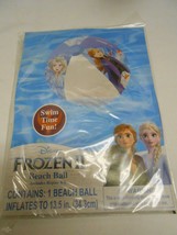 New Disney Frozen II Beach Ball includes Repair Kit Sand Swim inflatable ✨ - £5.29 GBP