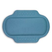 Dundee Deco Bath Pillow with Suction Cups - 15&quot; x 10&quot;, Classic Blue Wate... - £21.44 GBP