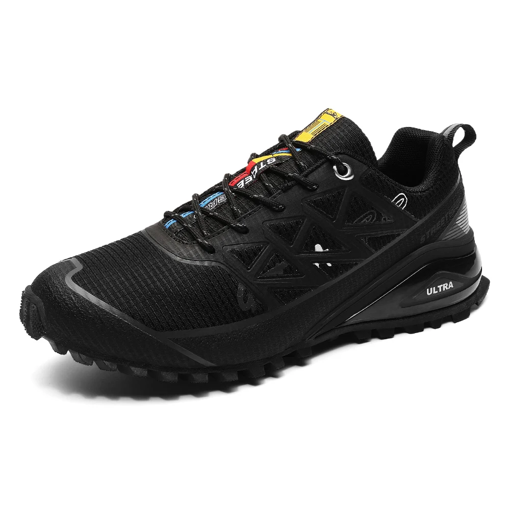 Men Trail Running Shoes Wearproof Lightweight   Shoes Non Slip Water Resistant T - £175.05 GBP