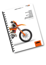 KTM 2024 - 250 300 EXC SIX DAYS XC-W HARDENDURO - OWNERS MANUAL USER GUIDE - $49.00