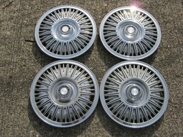 Factory 1981 1982 Plymouth Reliant Dodge Aries 14 inch hubcaps wheel covers nice - $69.78