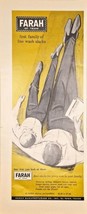 FARAH of Texas - First Family of Fine Wash Slacks - 1962 Vintage Print Ad - €12,18 EUR