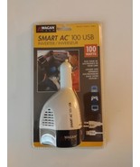 New Wagan Tech Smart AC 100 Watt USB 12-Volt Inverter 2348  12V DC To AC... - $27.95