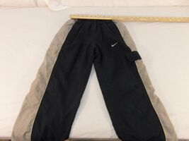 Children Youth Boy's Nike Blue Gray Drawstring Waist Athlete Workout Pan... - $18.22