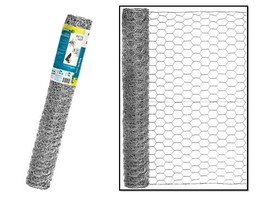Garden Craft 162425 Poultry Netting 24&quot; H X 25&#39; ft. L 20-Ga. Silver Galv... - $407.92 MXN