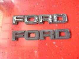 1978 1979 1980 Ford Fiesta Courier Emblem Badge Nameplate Fender X2 - £10.59 GBP