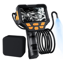 Two-Way 1080P Endoscope Camera with Light, IP68 Waterproof, 4.5-Inch IPS... - $237.87