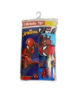 Boys Spiderman Briefs Size 8 Package of 5 Briefs New - £9.30 GBP