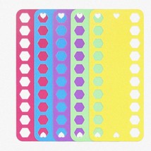 &quot;ColorStitch Thread Organizer: 5pc Set, 20 Slots, Durable PP Plastic, 5 ... - $23.71
