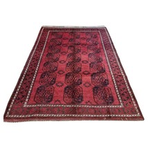 Handmade Vintage Afghan Ersari Rug 8&#39; x 11&#39; (245cm x 335cm) 1960s - 1D125 - $30,037.96 MXN