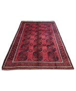 Handmade Vintage Afghan Ersari Rug 8&#39; x 11&#39; (245cm x 335cm) 1960s - 1D125 - $30,037.96 MXN