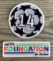 Real Madrid 2021/22 UEFA Champions League 14 Times Winners Starball Patch Set - £15.98 GBP