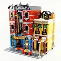 Jazz Club Expert Pizza Shop Model Modular House Building Blocks - £233.63 GBP