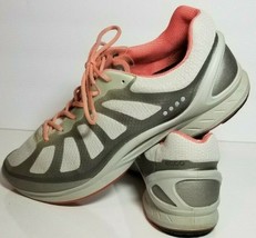 Ecco Biom Performance Shoes Sneakers women Size 41 EU  US 9-9.5 Gray Peach - £17.66 GBP