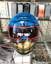 CUSTOM SMILING FACE MOTO HELMET - $438.85 CAD