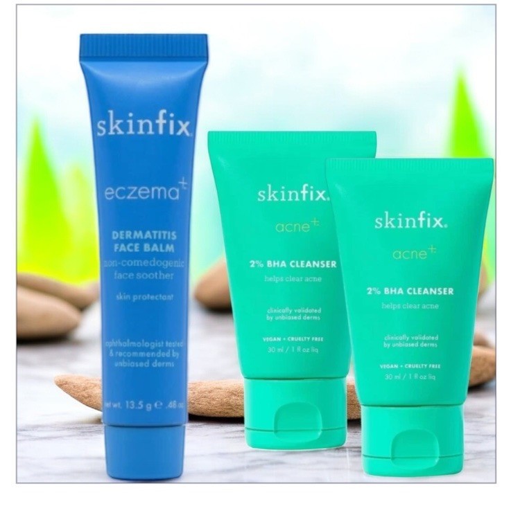 3 pack deal  skinfix products - 1 face balm+ 2 Cleanser - $26.97