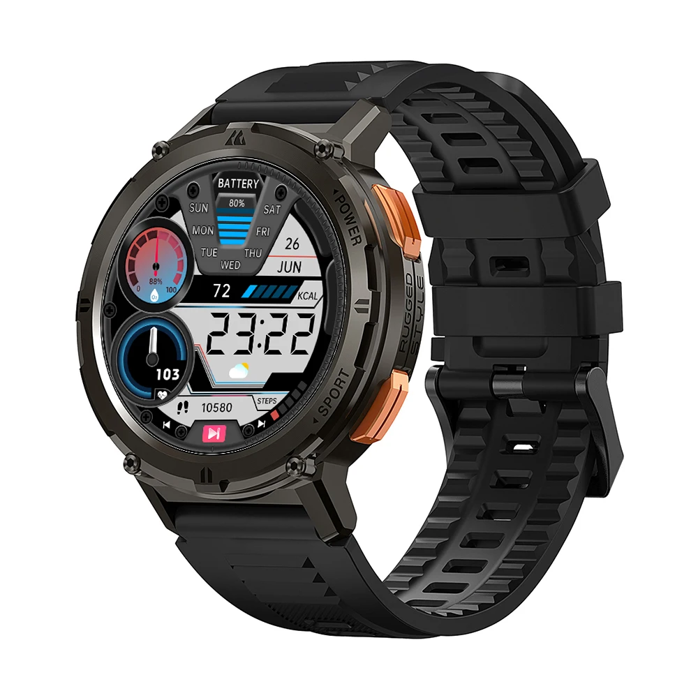 Original T2 Ultra Military Smart Watch Men Smartwatch Women Fitness Elec... - £207.80 GBP