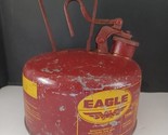 EAGLE 1 Gallon TYPE I SAFETY GAS CAN, UI-10S GOOD CONDITION - $28.01