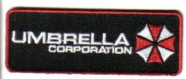 Resident Evil Umbrella Corporation Chest Logo Embroidered Patch, NEW UNUSED - £6.26 GBP