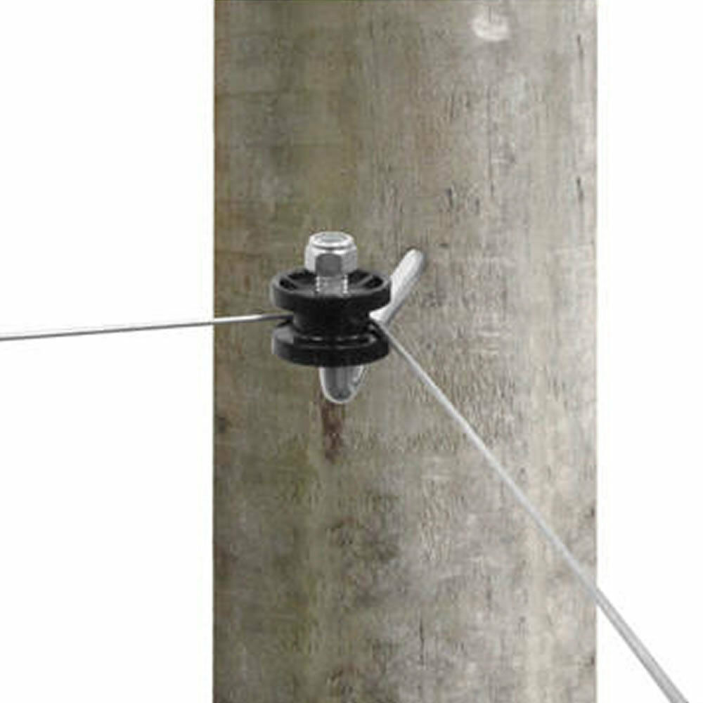Patriot - Corner Lag Insulator - Black (4pk)