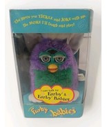 Furby Babies 1999 Purple Teal Green White Yellow Tested Working With Tag... - €63,22 EUR