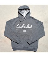 Cabela&#39;s Outfitter 1961 Grey Pullover Hoodie Sweatshirt - Men&#39;s Size Medium - $475.03 MXN