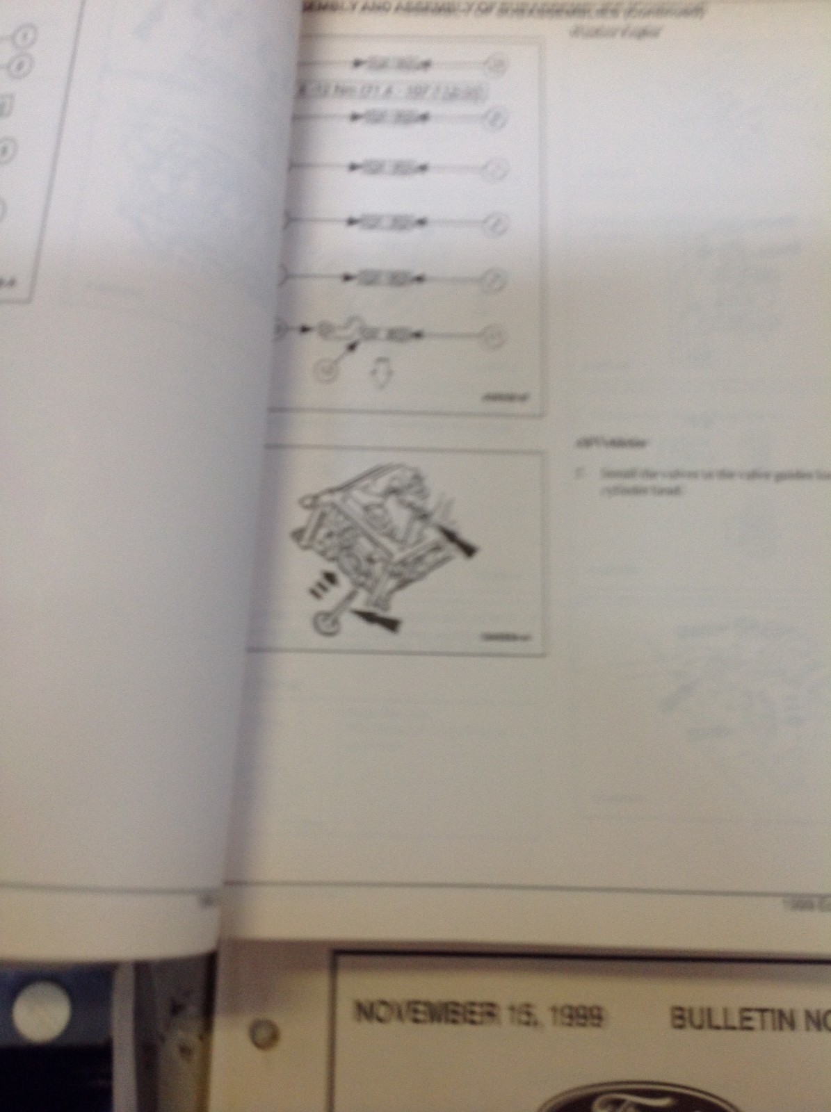 1999 Ford Econoline Club Wagon Servizio Negozio Riparazione Manuale Set * W Ewd Item image 7