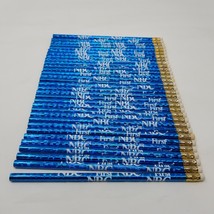 Advertisement Pencil Lot of 32 First NBC Pencils ~ Blue Shiny ~ Vintage - $12.82