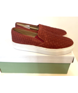 Walk With Me Cortland Red Slip On Woven Loafer Size 7M, New in Box - €24,32 EUR