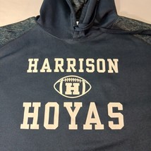 Badger Sport HARRISON HOYAS Men's Blue Drawstring Pullover Hoodie Sweatshirt XL image 6
